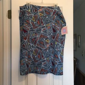 LuLaRoe Cassie skirt 3X NWT